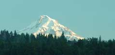 Mt. Hood presided overhead throughout much of our Columbia River journey. Mt. St. Helen, as well. Note that Mt. St. Helen has blown her peak!!