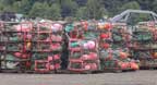 Crab pots at Garibaldi, Oregon.